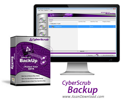 دانلود CyberScrub Backup v1.5.0.5 - نرم افزار Backup گیری از فایل ها