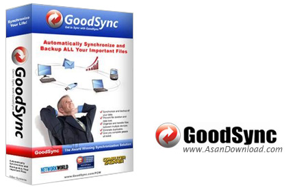 دانلود GoodSync Enterprise v12.4.3.3 x64 - نرم افزار تهیه نسخه پشتیبان و همگام سازی فایل و برنامه ها