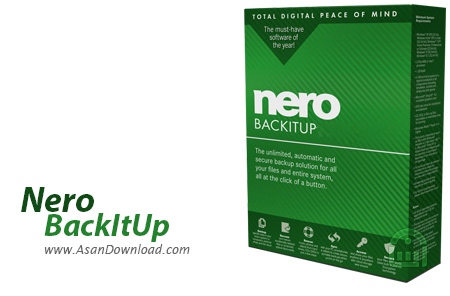 دانلود Nero BackItUp v15.60.61.22 - نرم افزار تهیه نسخه پشتیبان