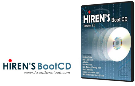 دانلود Hiren's BootCD v15.2 + Hiren's BootCD PE v1.0.1 x64 - سی دی راه انداز جادویی با ابزارهای مفید