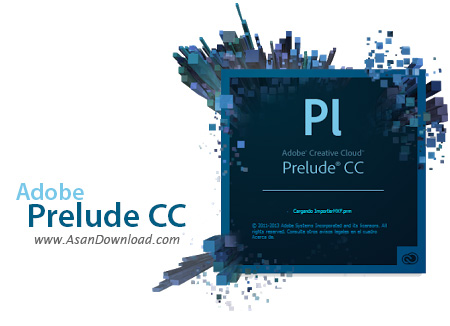 دانلود Adobe Prelude CC v3.0.1 x64 - نرم افزار مدیریت و سازماندهی فیلم