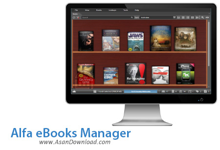 دانلود Alfa eBooks Manager Pro/Web v8.4.110.1 - نرم افزار مدیریت کتاب های الکترونیکی