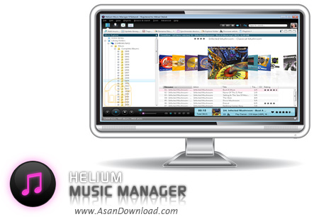 دانلود Helium Music Manager v14.1.16174 - نرم افزار مدیریت و دسته بندی موزیک ها