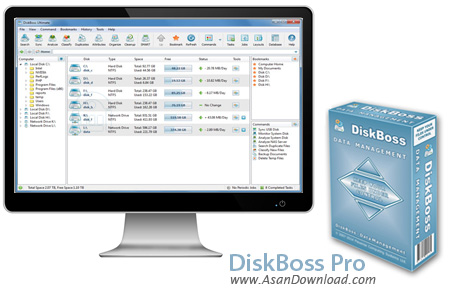 دانلود DiskBoss Ultimate v6.0.24 - نرم افزار تجزیه و تحلیل هارددیسک
