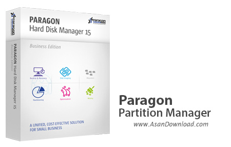 دانلود Paragon Partition Manager 15 Pro v10.1.25.779 x86/x64 + Boot Medias - نرم افزار مدیریت پارتیشن ها