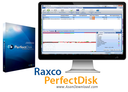 دانلود Raxco PerfectDisk Pro + Server v14.0.895 - نرم افزار یکپارچه سازی هارددیسک