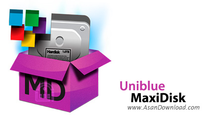 دانلود Uniblue MaxiDisk v1.0.9.3 - نرم افزار یکپارچه سازی هارددیسک