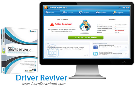 دانلود Driver Reviver v5.33.3.2 - نرم افزار مدیریت حرفه ای درایورها