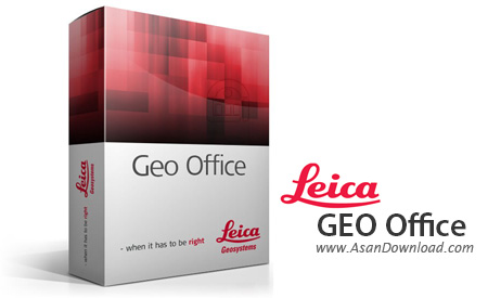 دانلود Leica GEO Office v8.3.0.0.13017 - نرم افزاری برای مهندسین نقشه برداری