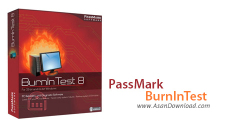 دانلود PassMark BurnInTest v9.0 Build 1008 - نرم افزار بررسی سخت افزار