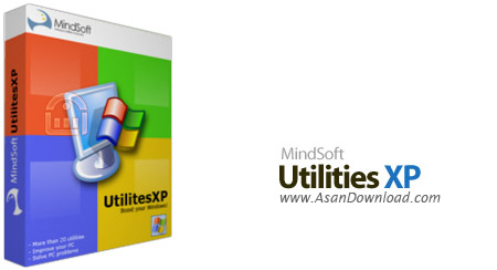 دانلود MindSoft Utilities XP 2009 v10 - مجموعه نرم افزار افزایش سرعت و کارآیی ویندوز XP
