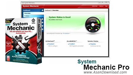 دانلود System Mechanic Pro v19.1.4.107 - نرم افزار بهینه ساز کامل ویندوز