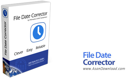 دانلود File Date Corrector v1.12 - نرم افزار تصحیح تاریخ ایجاد و ویرایش فایل
