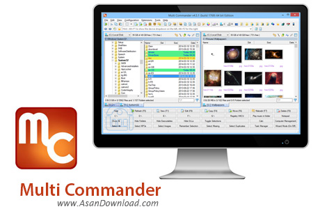 دانلود Multi Commander v7.1.0 Build 2347 - نرم افزار مدیریت فایل ها در ویندوز