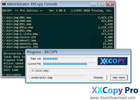 دانلود Pixelab XXcopy Pro v3.11.6 - نرم افزار مدیریت فایل تحت محیط داس