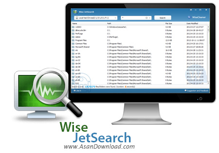 دانلود Wise JetSearch v3.19.157 - نرم افزار جستجوی سریع فایل در ویندوز