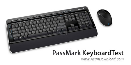 دانلود PassMark KeyboardTest v3.0 Build 1005 - نرم افزار تست صفحه کلید و ماوس