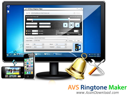 دانلود AVS Ringtone Maker v1.6.1.140 - نرم افزار ساخت زنگ موبایل