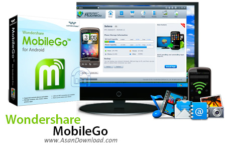 دانلود Wondershare MobileGo v8.5.0.109 - نرم افزار مدیریت گوشی های اندرویدی