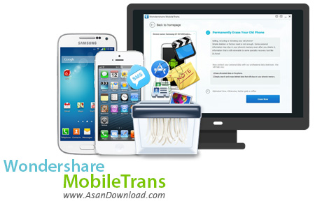 دانلود Wondershare MobileTrans v7.9.7.563 - نرم افزار  انتقال اطلاعات میان تلفن های هوشمند