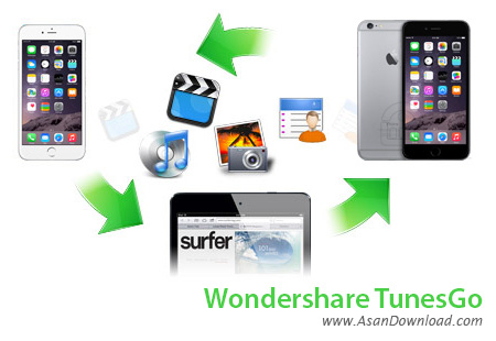 دانلود Wondershare TunesGo v4.6.4.0 - نرم افزار مدیریت دستگاه های مجهز به iOS