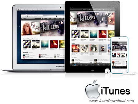 دانلود iTunes v12.12.5.8 - نرم افزار مدیریت iPod, iPhone, iPad