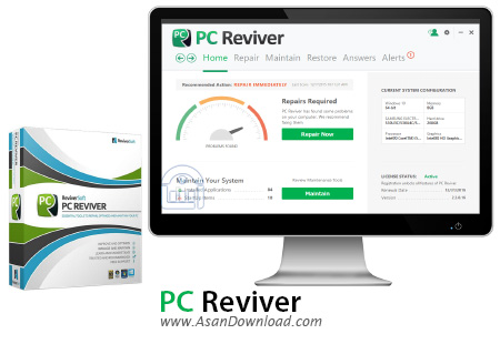 دانلود PC Reviver v3.7.2.4 - نرم افزار بهینه سازی سیستم