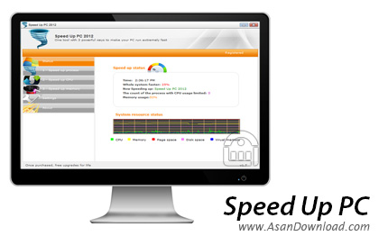 دانلود Speed Up PC v1.7 - نرم افزار بهینه سازی سیستم
