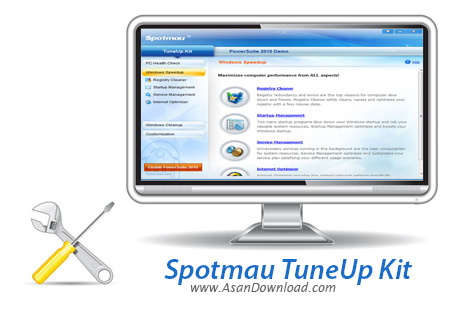 دانلود Spotmau TuneUp Kit 2010 v5.1.3.0777 - نرم افزار بهینه سازی و افزایش سرعت و کارآیی