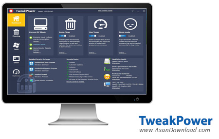 دانلود TweakPower v2.0 - نرم افزار بهینه سازی ویندوز