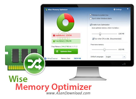 دانلود Wise Memory Optimizer v4.1.4.116 - نرم افزار بهینه سازی رم