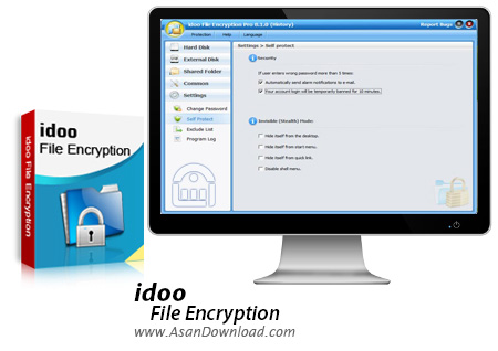 دانلود idoo File Encryption Pro v8.1.0 - نرم افزار قفل گذاری روی فایل ها