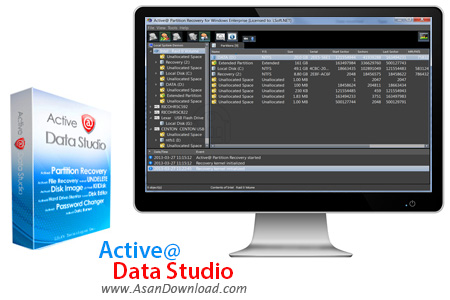 دانلود Active Data Studio v13.0.0.2 - نرم افزار مدیریت و بازیابی اطلاعات