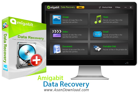دانلود Amigabit Data Recovery v2.0.4.0 - نرم افزار بازیابی حرفه ای فایل ها
