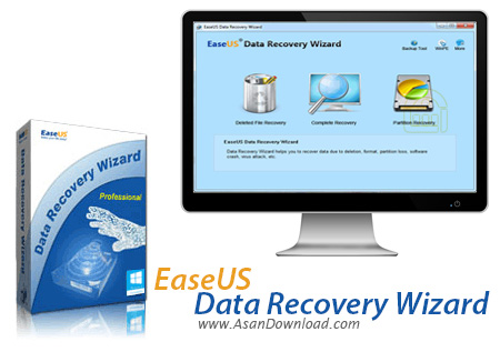 دانلود EaseUS Data Recovery Wizard v15.8 Build 20221008 - نرم افزار بازیابی اطلاعات