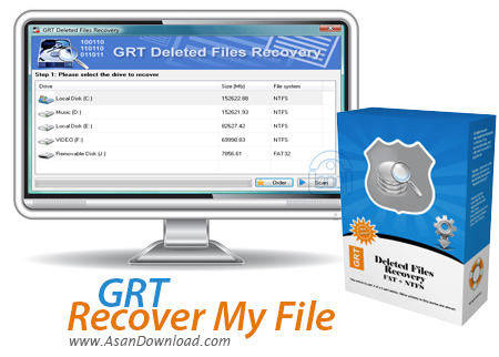 دانلود GRT Recover My File v6.2 - نرم افزاری جدید برای بازیابی فایل ها