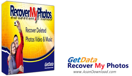 دانلود GetData Recover My Photos Pro v4.4.6.1608 - نرم افزار بازیابی عکس، فیلم و موزیک