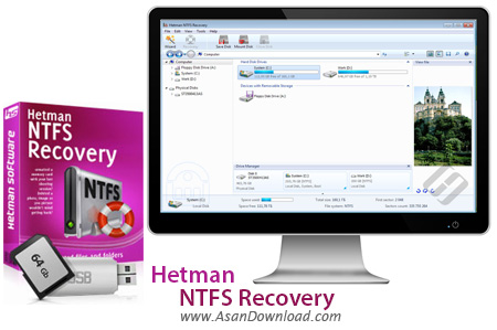 دانلود Hetman NTFS Recovery v2.8 - نرم افزار بازیابی اطلاعات با سیستم فایل NTFS