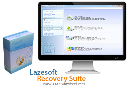 دانلود Lazesoft Recovery Suite Unlimited v4.0.1 - نرم افزار بازیابی اطلاعات