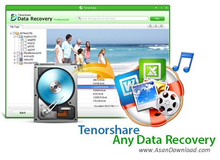 دانلود Tenorshare Any Data Recovery Pro v6.4.0.0 - نرم افزار حرفه ای بازیابی اطلاعات