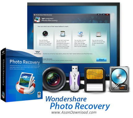 دانلود Wondershare Photo Recovery v8.0.0.6 - نرم افزار بازیابی تصاویر