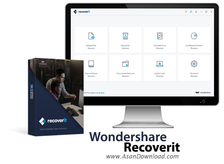دانلود Wondershare Recoverit v10.5.13.4 x64 - نرم افزار بازیابی اطلاعات