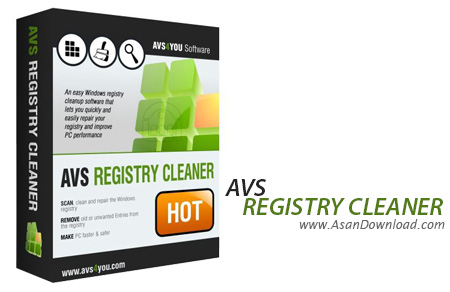 دانلود AVS Registry Cleaner v4.1.1.286 - نرم افزار پاکسازی رجیستری 