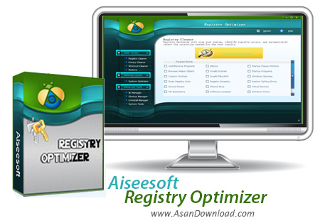 دانلود Aiseesoft Registry Optimizer v3.1.10 - دانلود نرم افزار بهینه سازی رجیستری