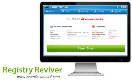 دانلود Registry Reviver v4.19.6.6 - نرم افزار بهینه سازی رجیستری