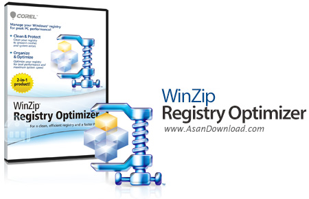 دانلود WinZip Registry Optimizer v4.19.7.2 - نرم افزار بهینه سازی رجیستری ویندوز