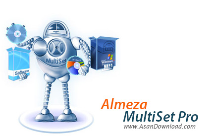 دانلود Almeza MultiSet Professional v8.7.8 - نرم افزار ساخت سی دی های ویندوز با قابلیت نصب خودکار