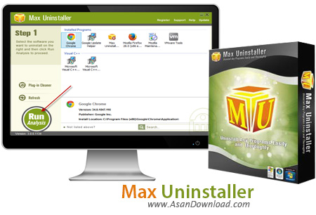 دانلود Max Uninstaller v3.8.1.1578 - نرم افزار حذف کامل برنامه های نصب شده