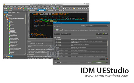 دانلود IDM UEStudio v15.10.0.11 - نرم افزار کامپایلر زبان های برنامه نویسی