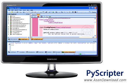 دانلود PyScripter v2.53 - نرم افزار اسكریپت نویسی به زبان پایتون